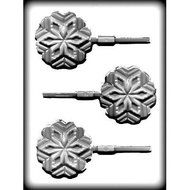 Snowflake Sucker Hard Candy Mold- Package of 3