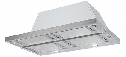 Faber CRIS36SSH300 36" Cristal Slide Out Range Hood, Stainless Steel, 300 CFM N5