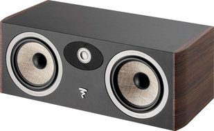 Aria CC900 6.5" 2-Way Center Channel Speaker Dark Walnut