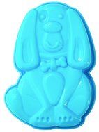 Pavoni FRT175 Platinum Silicone Arcy-Dog Mini Cake Mould, Blue