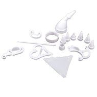 Carlie 100 Pieces DIY Cake Decoration Kit Eco-friendly Mold Cookie Biscuit Cupcake Decorating Kit With Box Packing N6
