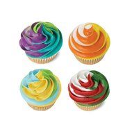 ilauke 3-Color Coupler Russian Nozzle Converter Icing Piping Bag for Cake Cupcake Decorating Tool N5