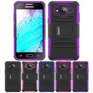 Galaxy J5 Case, HLCT Rugged Shock Proof Dual-Layer PC and Soft Silicone Case With Built-In Kickstand for Samsung... N27