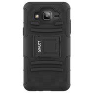 Galaxy J5 Case, HLCT Rugged Shock Proof Dual-Layer PC and Soft Silicone Case With Built-In Kickstand for Samsung... N28