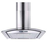 Stainless Steel Range Hood w/ Glass Wall Mounted 30" 760 CFM Blower