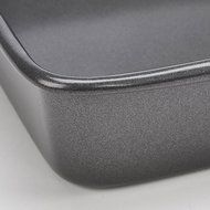BLACK+DECKER 83392 Commercial Nonstick Oblong Cake Pan, 13&quot; x 9&quot;, Gray N3