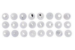The Best 26 Piece Cake Decorating Kit With Stainless Steel Icing Tips, 1 Coupler And Slicone Pastry Bag Great... N4