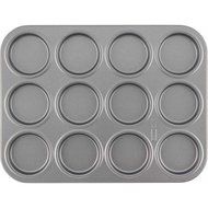 Heavy-duty Carbon Steel Construction Whoopie Pie Pan, Non-stick, 12-Cup
