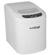 Koldfront White Ultra Compact Portable Ice Maker with Built-in Insulated Storage Bin