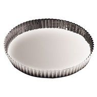 Paderno World Cuisine 12.5 Inch Fluted Non-Stick Tart Mold with Removable Bottom