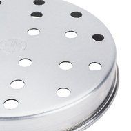 American Metalcraft A4006P 6" x 1" Perforated Standard Weight Aluminum Straight Sided Pizza Pan N3