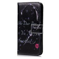 iPhone 7 Case (4.7 inch) - Wallet Folio Flip Premuim PU Leather Case Colorful Print Design with Stand Magnetic... N130