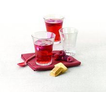 Duralex Made In France Amalfi Glass Tumbler (Set of 4), 4.62 oz, Clear N2