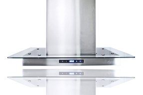 Golden Vantage 30" Island Mount Stainless Steel Range Hood Stove Vent GVCI-30 N4