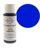 Americolor Oil Candy Food Coloring, 2.0-Ounce, Blue