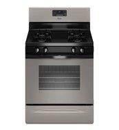 Whirlpool WFG510S0AS 30&quot; Stainless Steel Gas Sealed Burner Range