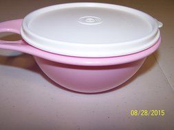Tupperware Thatsa Mini Bowl With Handle Pin and Sugar Seal 2 1/2cup N2