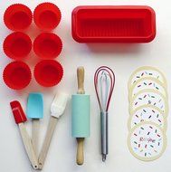 Handstand Kitchen 17-piece Introduction to Baking Set for Kids
