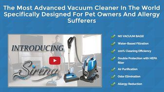 2016 SIRENA 2 SPEED 1200w Vacuum w/ Power Nozzle Total Home Cleaning System w/ Exclusive Bonus Items + 4 Fragrance... N7