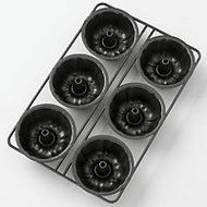 Roshco Bakers Advantage Mini fluted Cake Pan