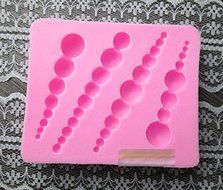 Anyana Bead Silicone Fondant Mold Cake Decorating Pastry Gum Pastry Tool Kitchen Tool Sugar Paste Baking Mould... N4
