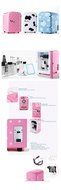 NEW Mini Portable Refrigerator 4liter Mini Fridge ,Cosmetic Fridge/warmer-pink