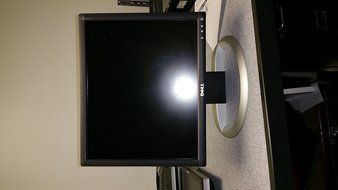 17&quot; Dell 1704FPV DVI LCD Monitor w/USB Hub (Gray) N2