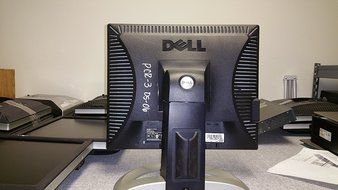 17&quot; Dell 1704FPV DVI LCD Monitor w/USB Hub (Gray) N3