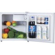 Lorell LLR72310 Compact Refrigerator, Wire Shelf, Dial Control, Manual Defrost, 1.6 cubic feet, White