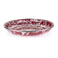 Golden Rabbit Red Swirl Nesting Storage Bowls N3