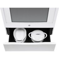 GE JB750DFWW 30" White Electric Smoothtop Range - Convection N2