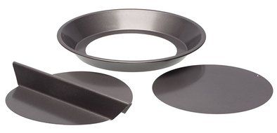 WalterDrake 3 Pc. Divided Pie Pan Set N2