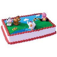 Oasis Supply Company Cake Decorating Kit, Farm Animals Birthday