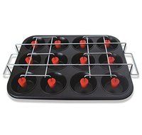 Debbie Mayer Cupcake Genius. 12 Cup Surprise Cupcake or Muffin Pan N3