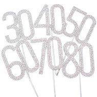 Hundred Decorative Rhinestone Cake Topper N8