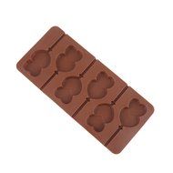 Crazy Egg Silicone Hard Candy Lollipop Molds with Sticks DIY 3d Chocolate Fondant Mould for Cake Decorations (... N4