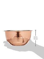 ExcelSteel Professional Hammered Mixing Bowl, Copper N2