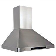 CAVALIERE 30" Wall Mounted Stainless Steel Kitchen Range Hood w/Remote Control 900 CFM AP238-PS29-30 N3