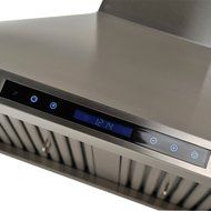 CAVALIERE 30" Wall Mounted Stainless Steel Kitchen Range Hood w/Remote Control 900 CFM AP238-PS29-30 N4