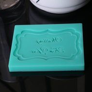 MuLuo Silicone Mold Cupcake Cake Tools " Waiting For You " Letter Cake Mold N4