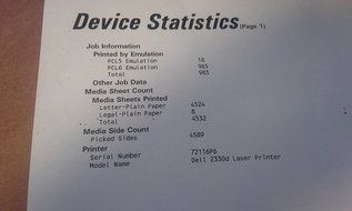 Dell Computer 2330d 2330d Laser 35ppm 1200x1200dpi Prnt Usb 1284 32mb Sf Mono 50000 N3
