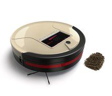 Bobsweep Pet Hair 4-in-1 Robotic Vacuum Cleaner and Mop, Champagne Robot, HEPA, Floor Sweep Vacuum (Complete Set... N5