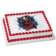 Ant Man Quarter Sheet Edible Cake Topper (Each) - Party Supplies