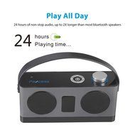 Paxcess Bluetooth 4.1 Speakers Powerful 24W Loudspeakers Super Bass Home Speaker with 24 Hours Playtime 66 Feet...