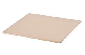 American Metalcraft (STONE14) 15" x 14" Rectangular Economy Pizza Stone