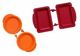WIEK9 Wilton Round and Rectangle Pocket Pie, Set of 2