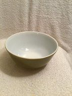 Vintage Pyrex #403 Olive Green Avocado Nesting Mixing Serving Bowl 2.5 Quarts N2