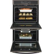 GE JT5500EJES 30" Star-K Certified Built-In Double Wall Oven With Convection in Slate N4