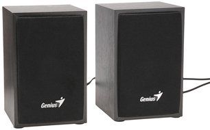Genius Speaker 31731063100 SP-HF160 Black USB 2Wx2 3.5mm Audio Black Retail