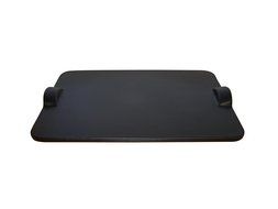 Emile Henry Made In France Flame BBQ Rectangular Grilling Baking Stone, 18 x 14", Charcoal N2